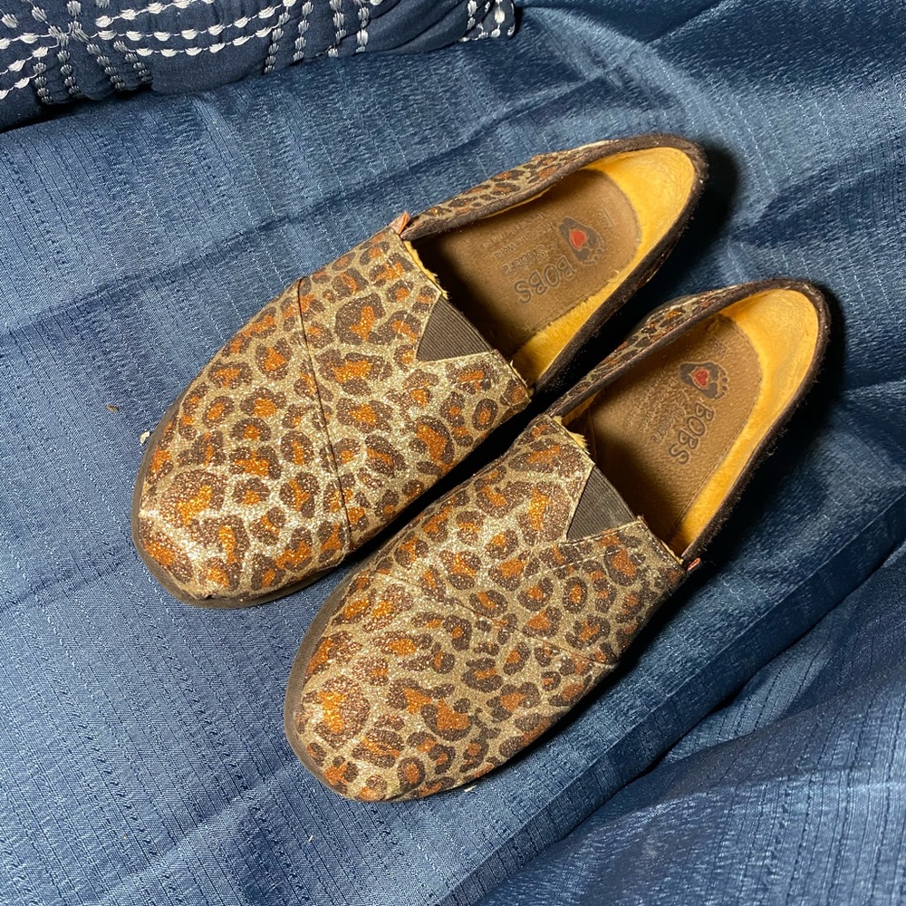 Bobs Sketchers Glitter Cheetah Print 🤎 NEVER WORN